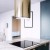 Okap kuchenny wyspowy Globalo Heweno Isola 39.2 Light Gold
