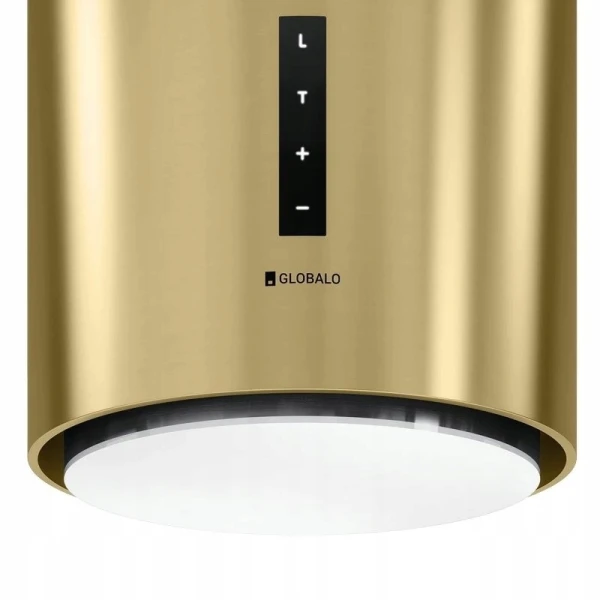 Okap kuchenny wyspowy Globalo Heweno Isola 39.2 Light Gold Mat
