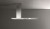 Okap wyspowy Falmec Lumen Isola 175 inox 800 m³/h - komin po lewej