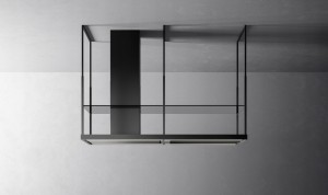 Okap wyspowy Falmec Europa Black Isola 175 czarny 800 m³/h