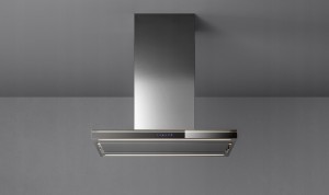 Okap wyspowy Falmec Lumina LED NRS Isola 90 czarny 800 m³/h