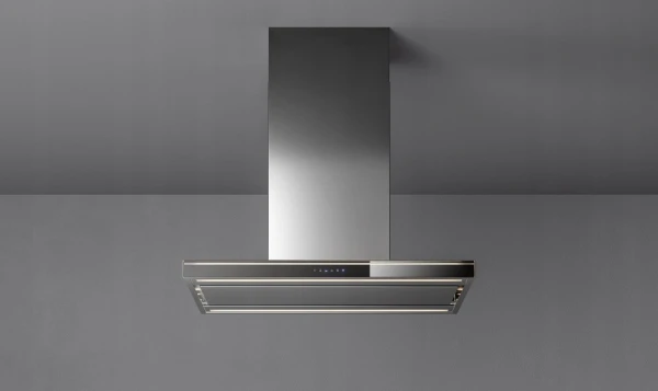 Okap wyspowy Falmec Lumina LED NRS Isola 90 czarny 800 m³/h