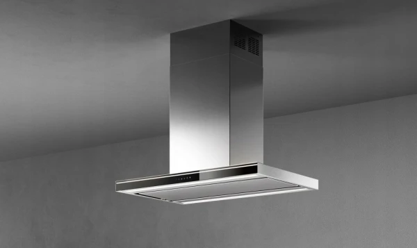 Okap wyspowy Falmec Lumina LED NRS Isola 90 czarny 800 m³/h