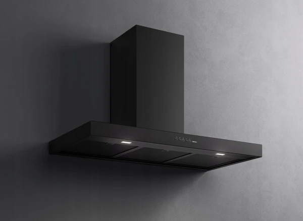 Okap przyścienny Falmec Mercurio Black 60 czarny 600 m³/h