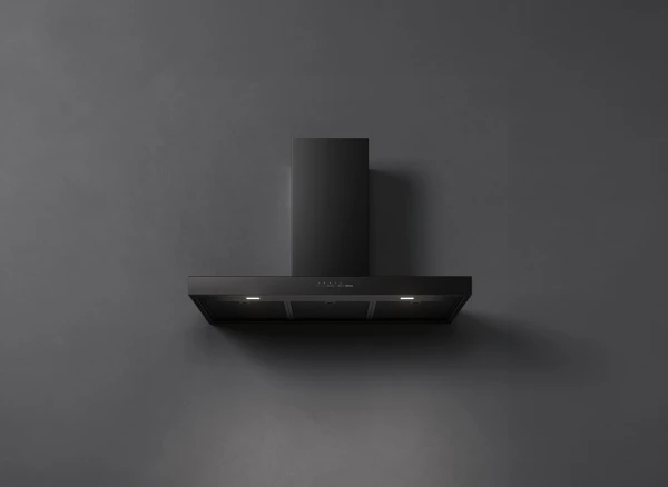 Okap przyścienny Falmec Mercurio Black 90 czarny 600 m³/h