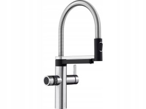Bateria wielofunkcyjna Bateria BLANCO EVOL-S Pro Soda powłoka PVD Steel