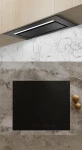 Płyta indukcyjna Ciarko CulinaSync Advanced Matte 60 cm + okap Aura 55