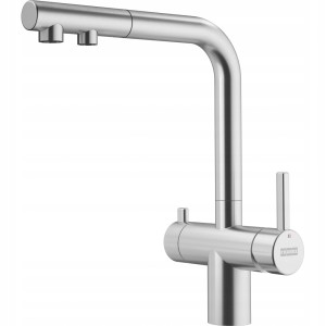 Bateria Franke Atlas Neo Clear Water pull-out Stal szlachetna