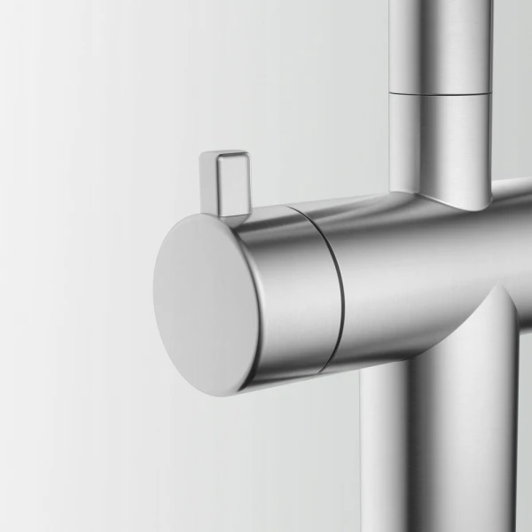 Bateria Franke Atlas Neo Clear Water pull-out Stal szlachetna