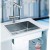 Bateria Franke Atlas Neo Clear Water pull-out Stal szlachetna