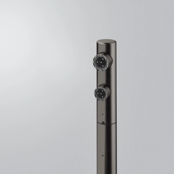 Bateria Franke Atlas Neo Clear Water pull-out Antracyt