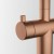 Bateria Franke Atlas Neo Clear Water pull-out Miedziany