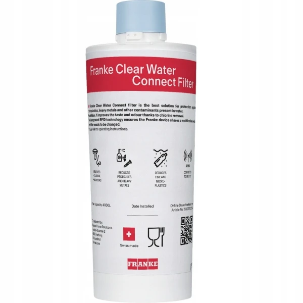 Filtr wymienny Franke Clear Water M Connect do systemu Mythos Water Hub